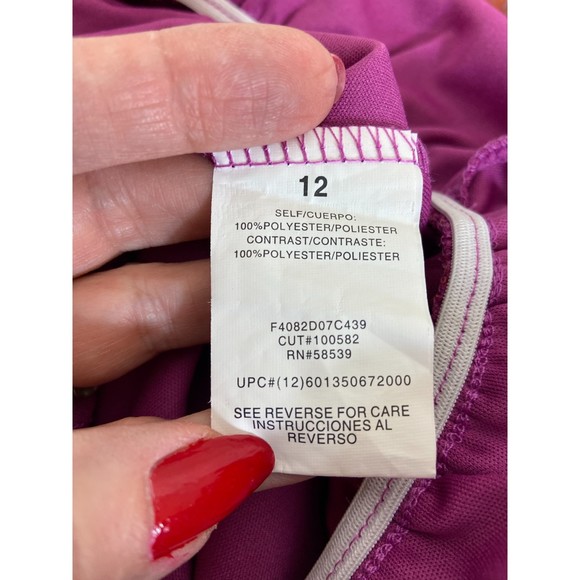 XTRAORDINARY brand Size 12 Dress Lined Dress with Sheer Overlay Pretty - Picture 9 of 10